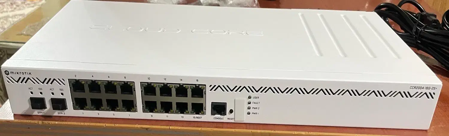 Router Mikrotik CCR2004-16G-2S|مودم و تجهیزات شبکه|تهران, پونک|دیوار