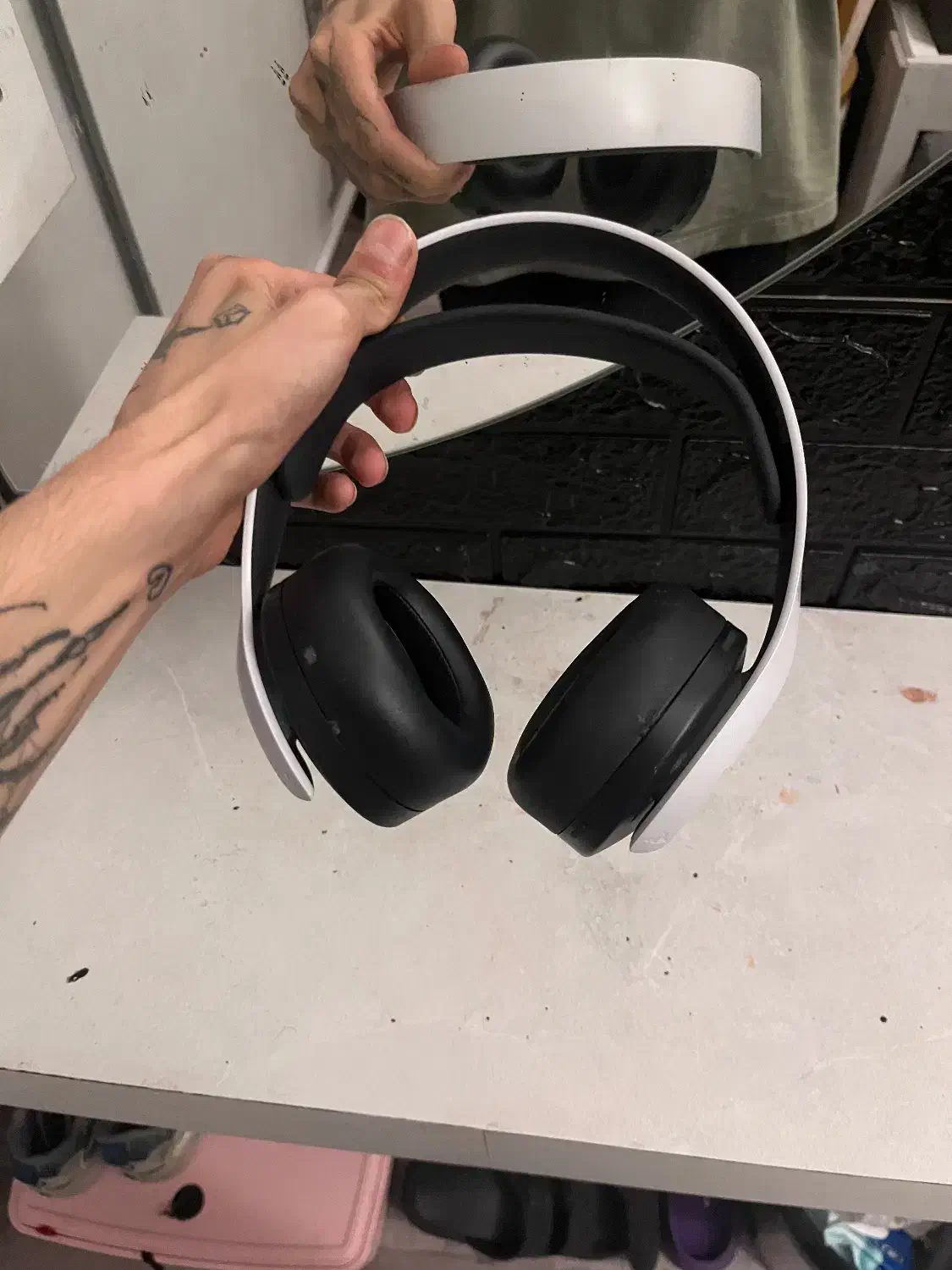 هدست ps5 + فن خنک کننده|کنسول، بازی ویدئویی و آنلاین|گرگان, |دیوار