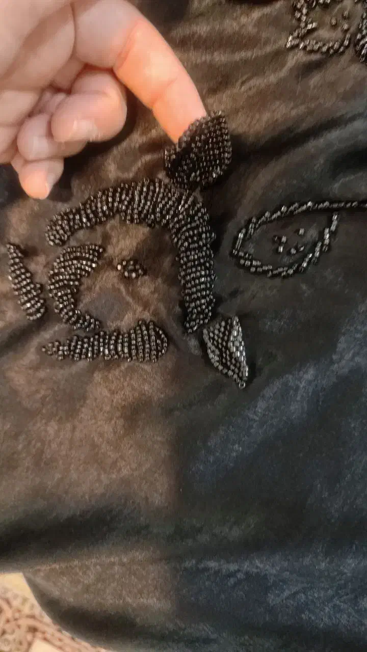 شال جواهر دوزی دست ساز|لباس|ایلام, |دیوار