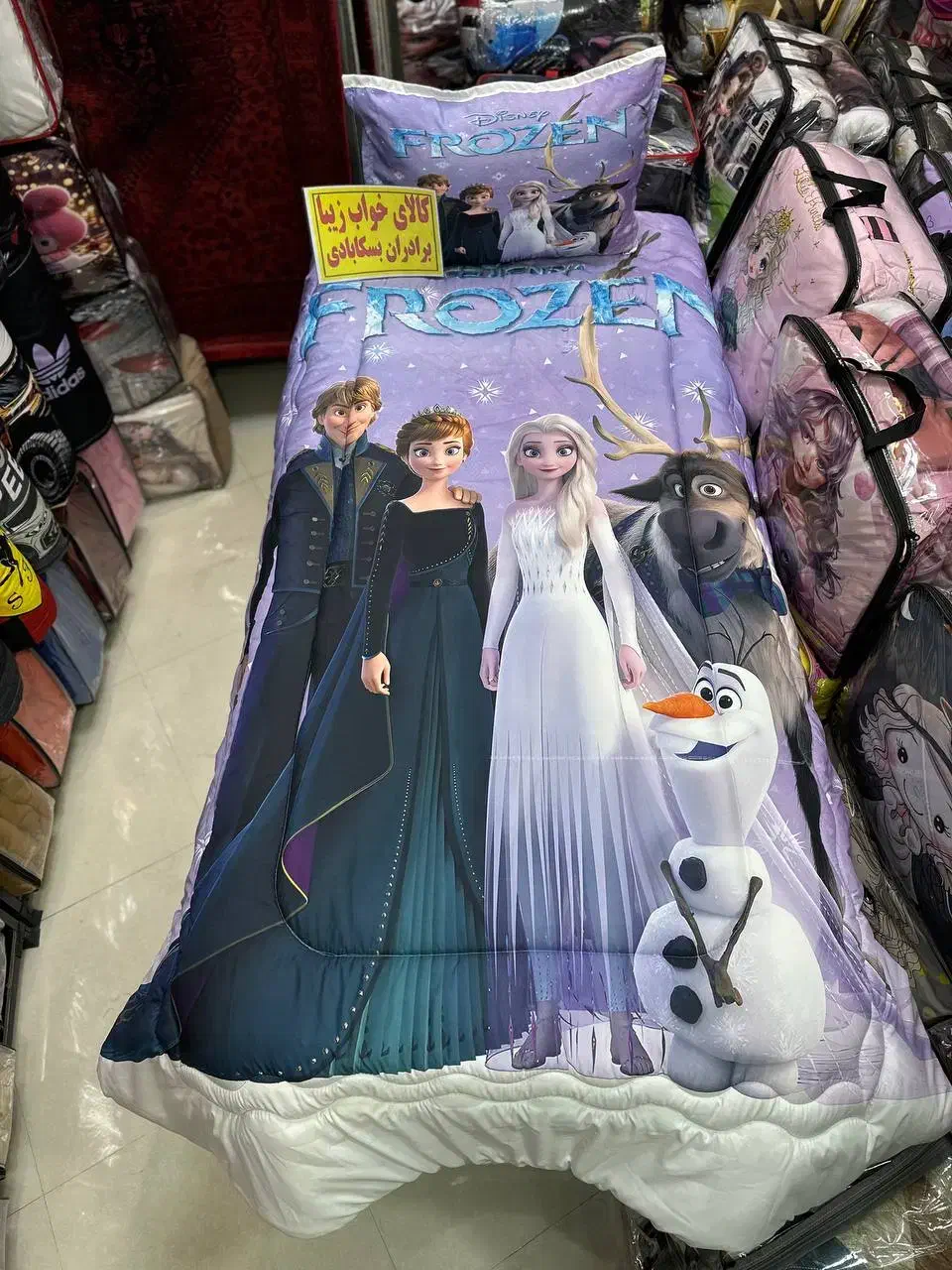 روتختی یک نفره چاپ نسل جدید آنا و السا|سرویس روتختی|مشهد, پایین خیابان|دیوار