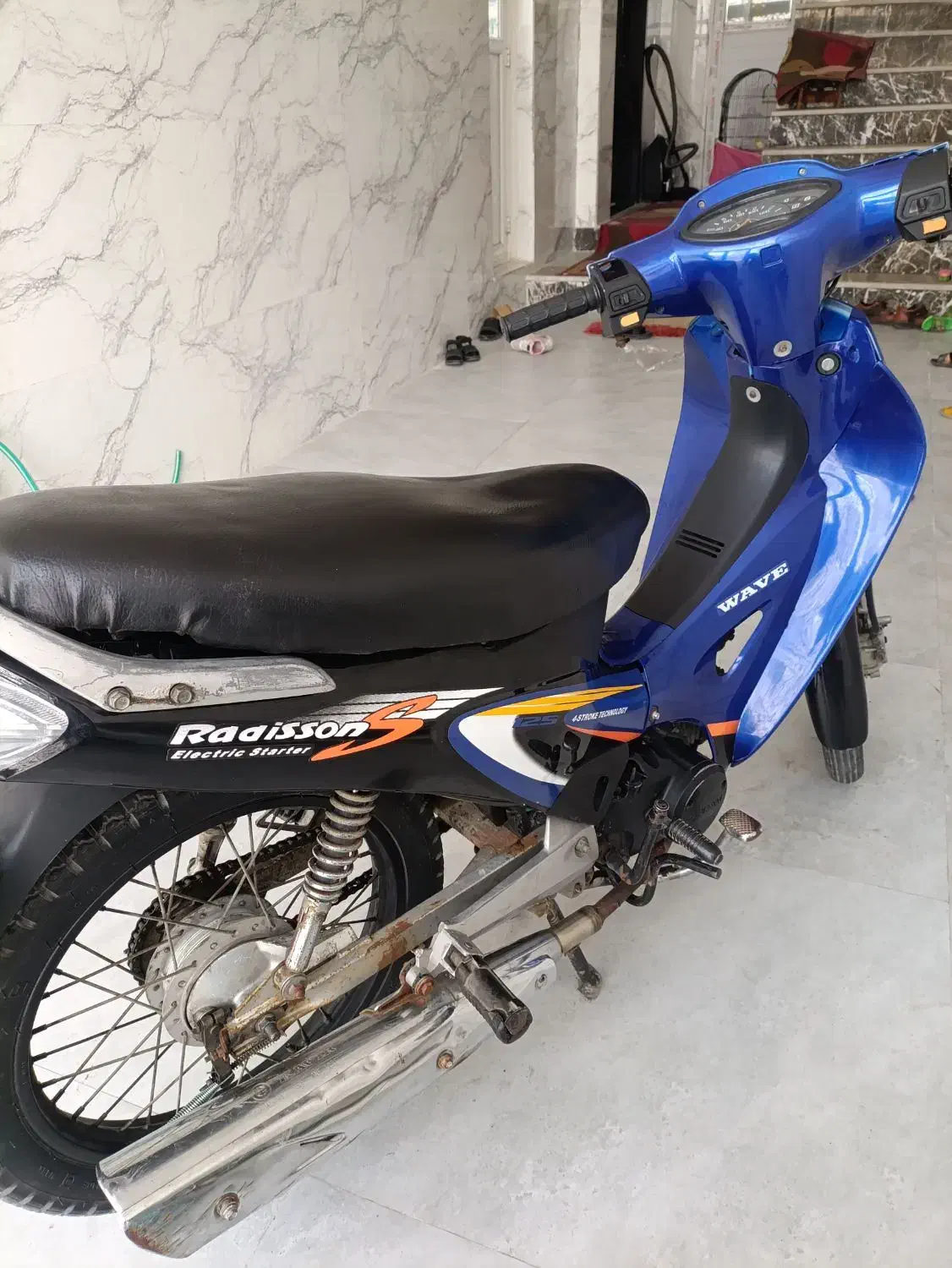 موتور ویو مزایده|موتورسیکلت|رباطکریم, الارد|دیوار