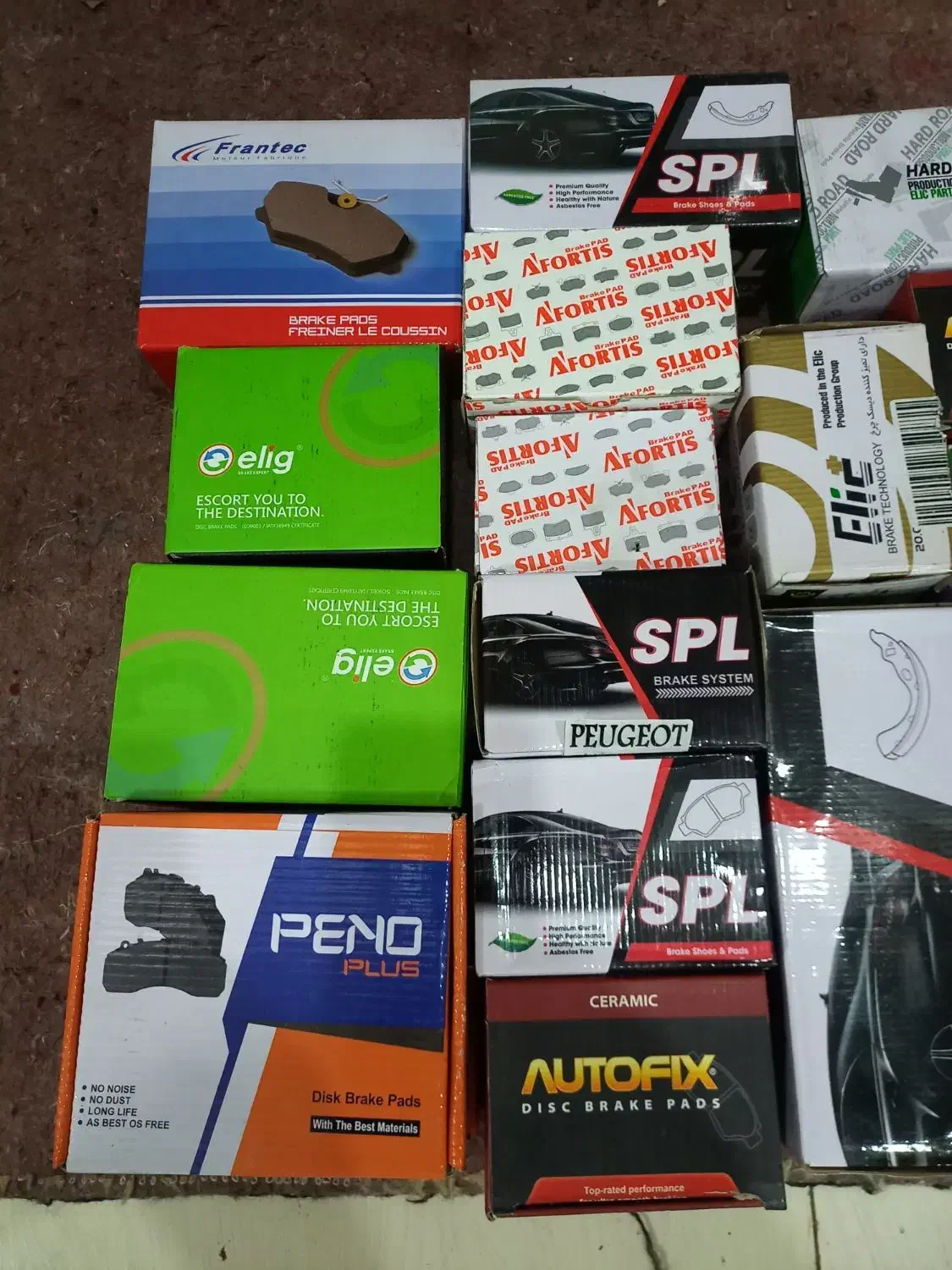 لوازم جلوبندی و لنت جلووعقب پراید پژو عمده وتکی|قطعات یدکی و لوازم جانبی|یزد, |دیوار