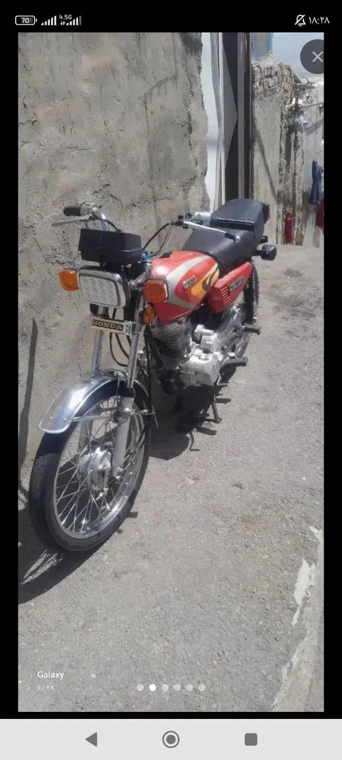 مدل۹۳پنج دنده|موتورسیکلت|دورود, |دیوار