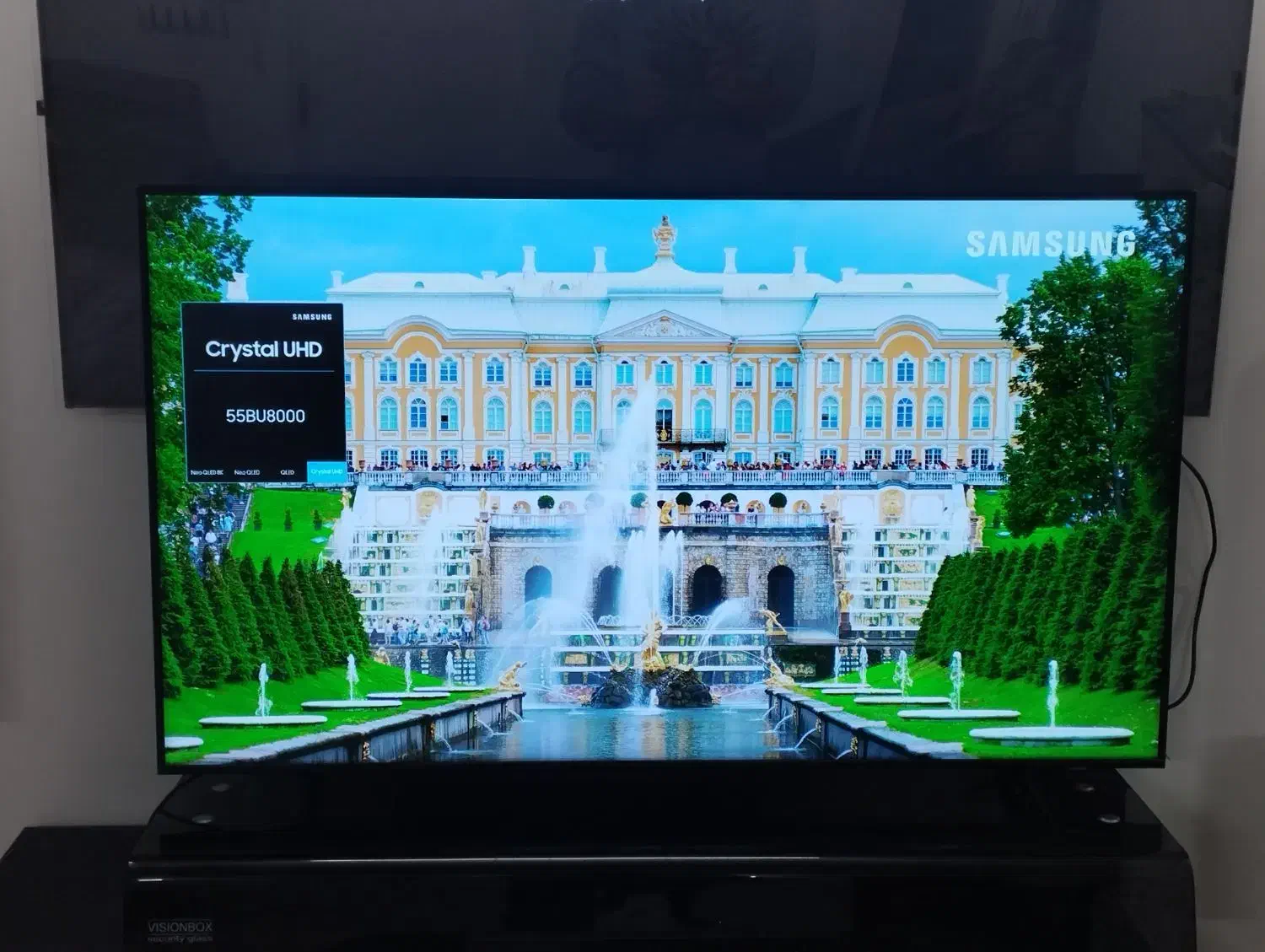 تلویزیون سامسونگ 55 اینچ اصلی مدل BU8000 فورکی 4K|تلویزیون و پروژکتور|مشهد, هنرور|دیوار