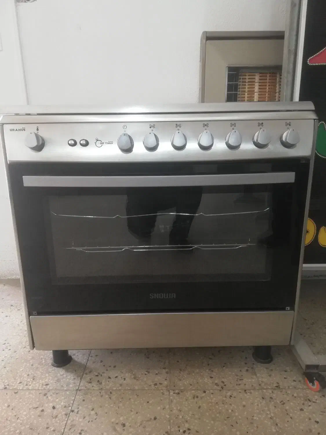 گاز5شعله فرگازاسنوامدل اورانوس|اجاق گاز و لوازم برقی پخت‌وپز|شیراز, شهرک مطهری|دیوار