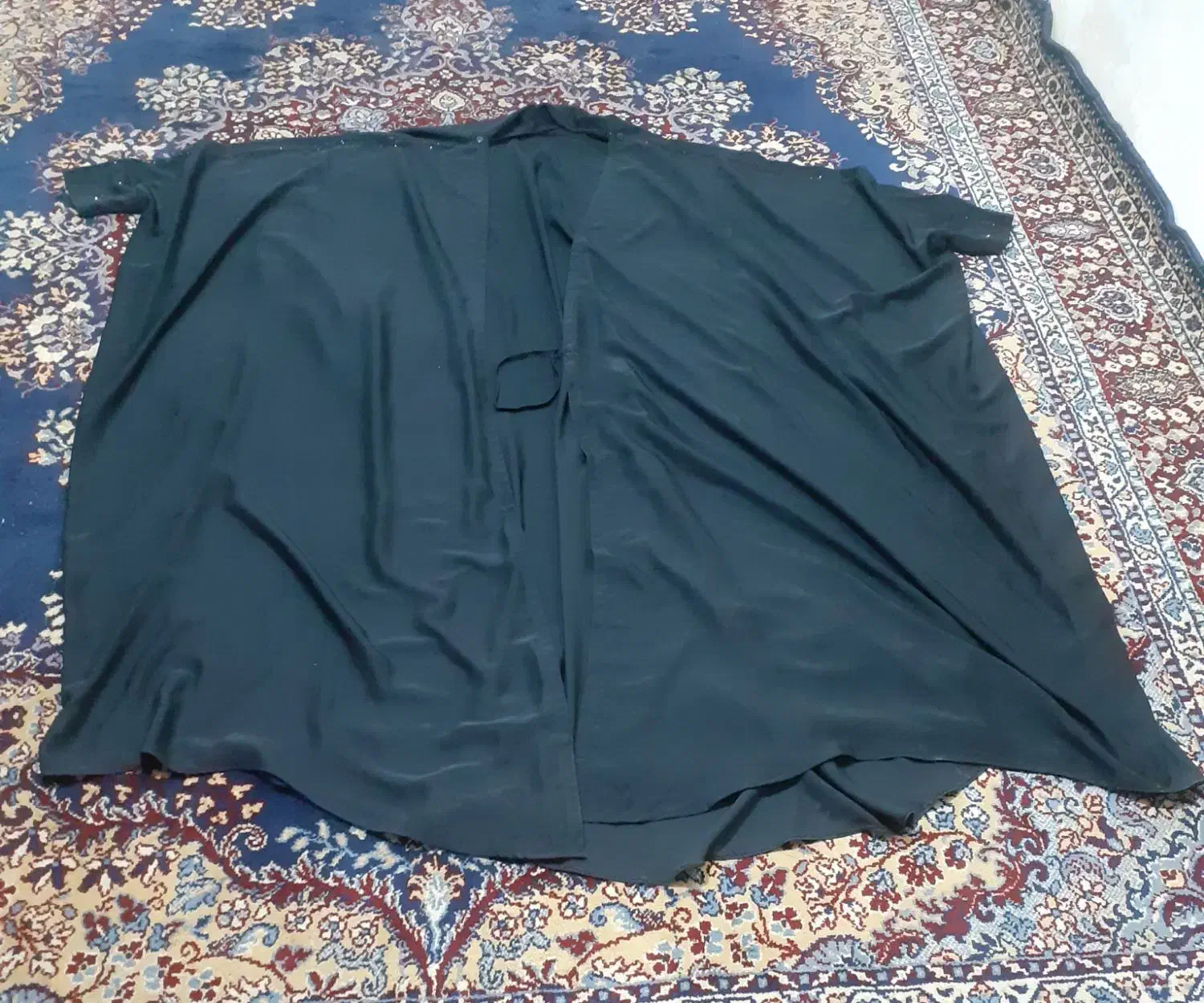 چادر مشکی کار شده جنس ندا|لباس|قزوین, |دیوار