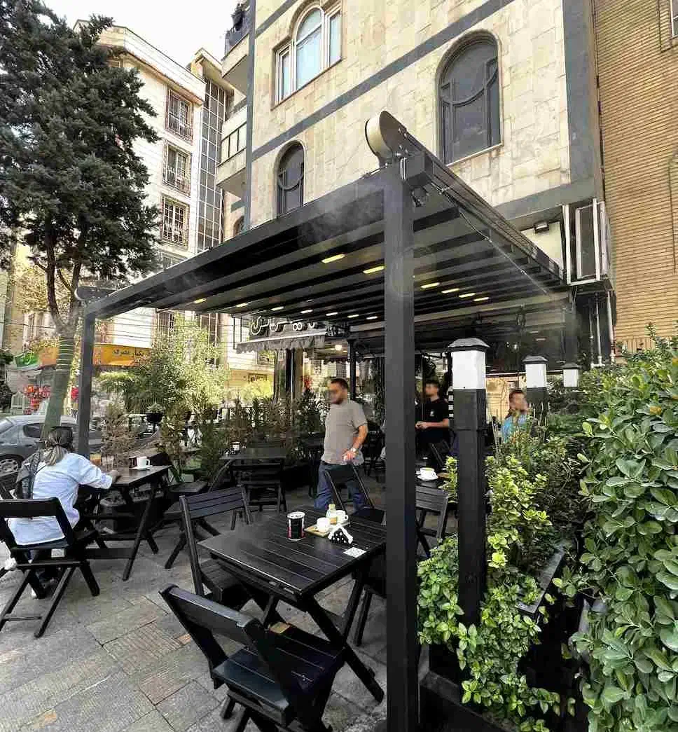 سایبان و سقف متحرک برقی(ریل آلومینیومی استاندارد)|خدمات پیشه و مهارت|مشهد, وکیلآباد|دیوار