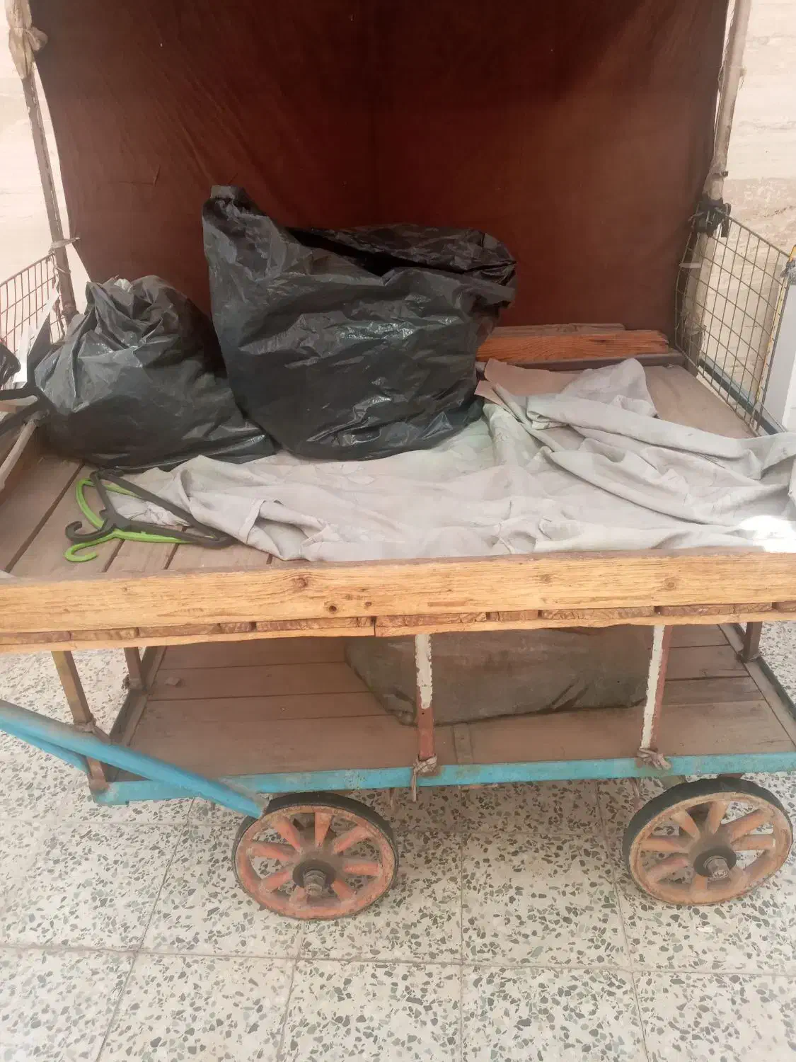 گاری دستی بلبرینگ بزرگ|ابزارآلات|اسلامشهر, شهرک فرهنگیان|دیوار