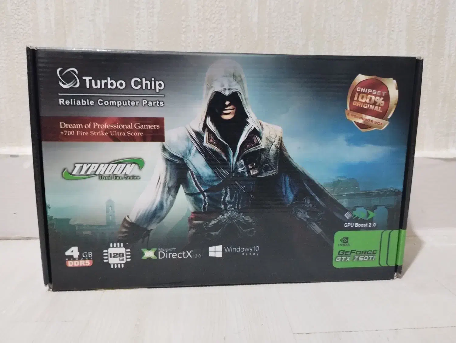 کارت گرافیک توربو چیپ Typhoon GTX750Ti-4GD5|قطعات و لوازم جانبی رایانه|رشت, صفاری|دیوار