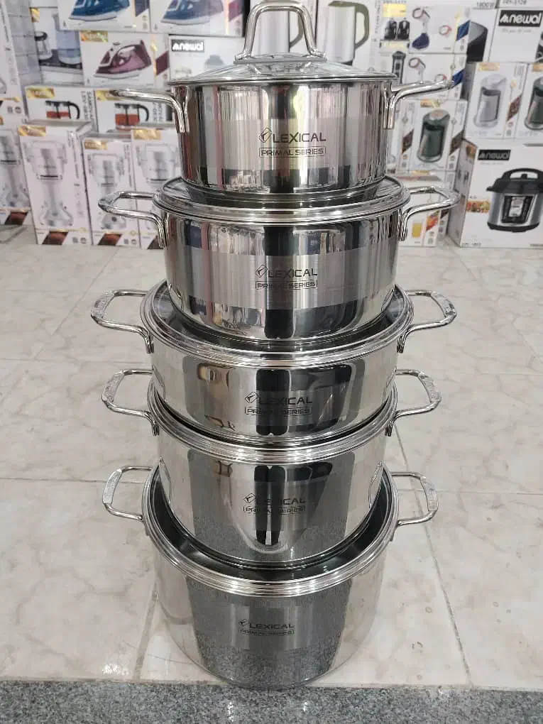 سرویس قابلمه استیل لکسیکال مدل SCC-80710-30S|ظروف پخت‌وپز|بانه, |دیوار