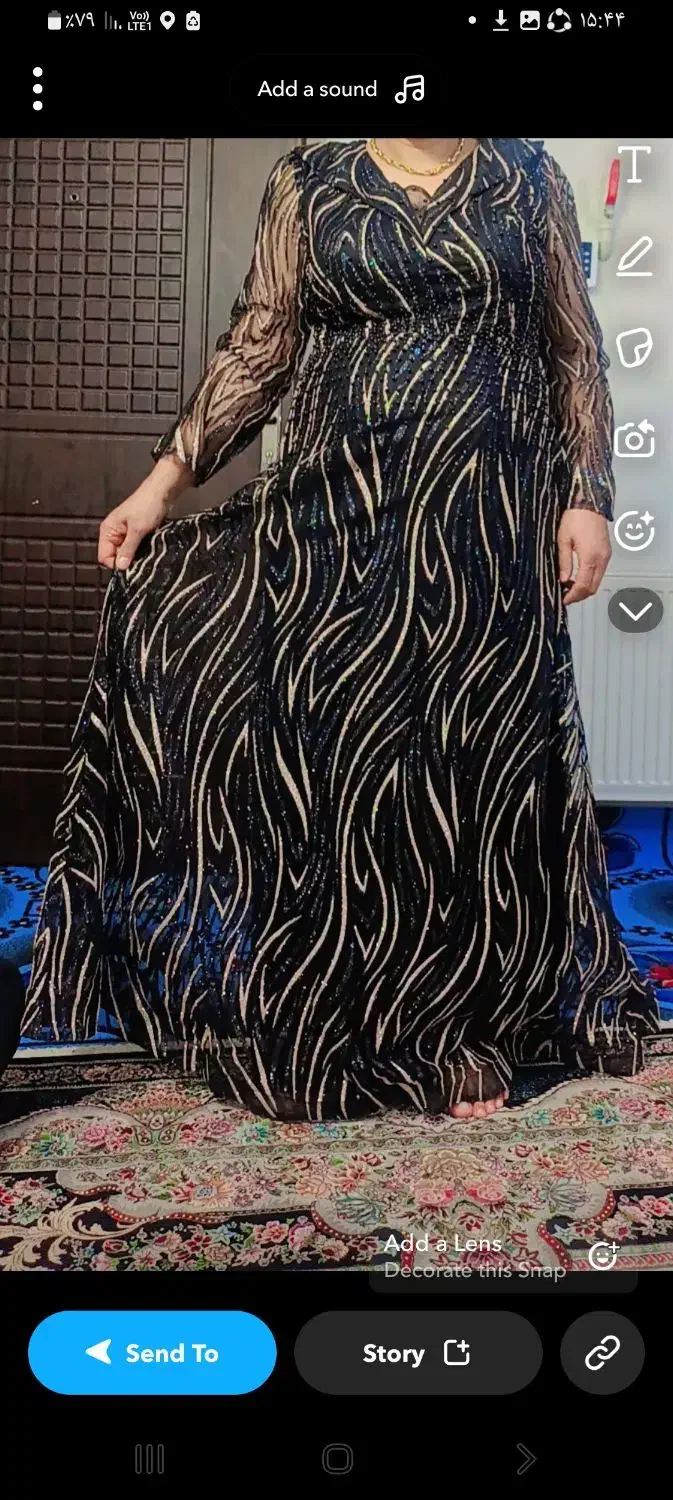 لباس مجلیسی سایز ۵۲کاملان نو|لباس|اسلامشهر, صادقیه|دیوار