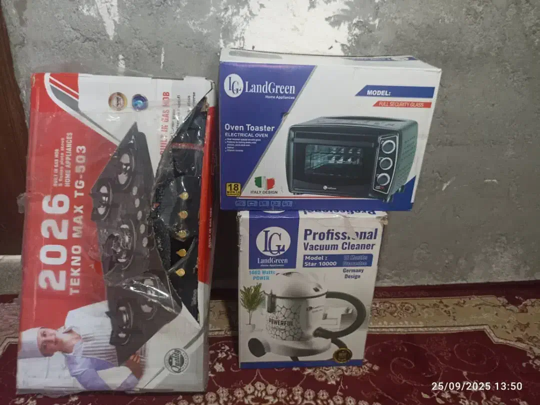 فروش 3عدد لوازم خانگی جاروبرقی گاز وتستر|سایر لوازم برقی|میناب, |دیوار