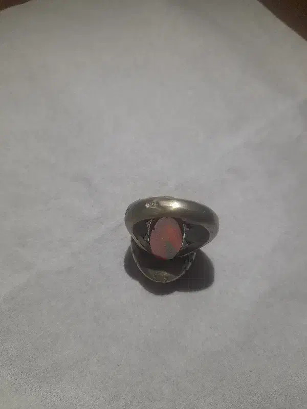 انگشتر نقره ۹۲۵ نگین چشم ببری رکاب درشت|بدلیجات|اصفهان, گرکان|دیوار