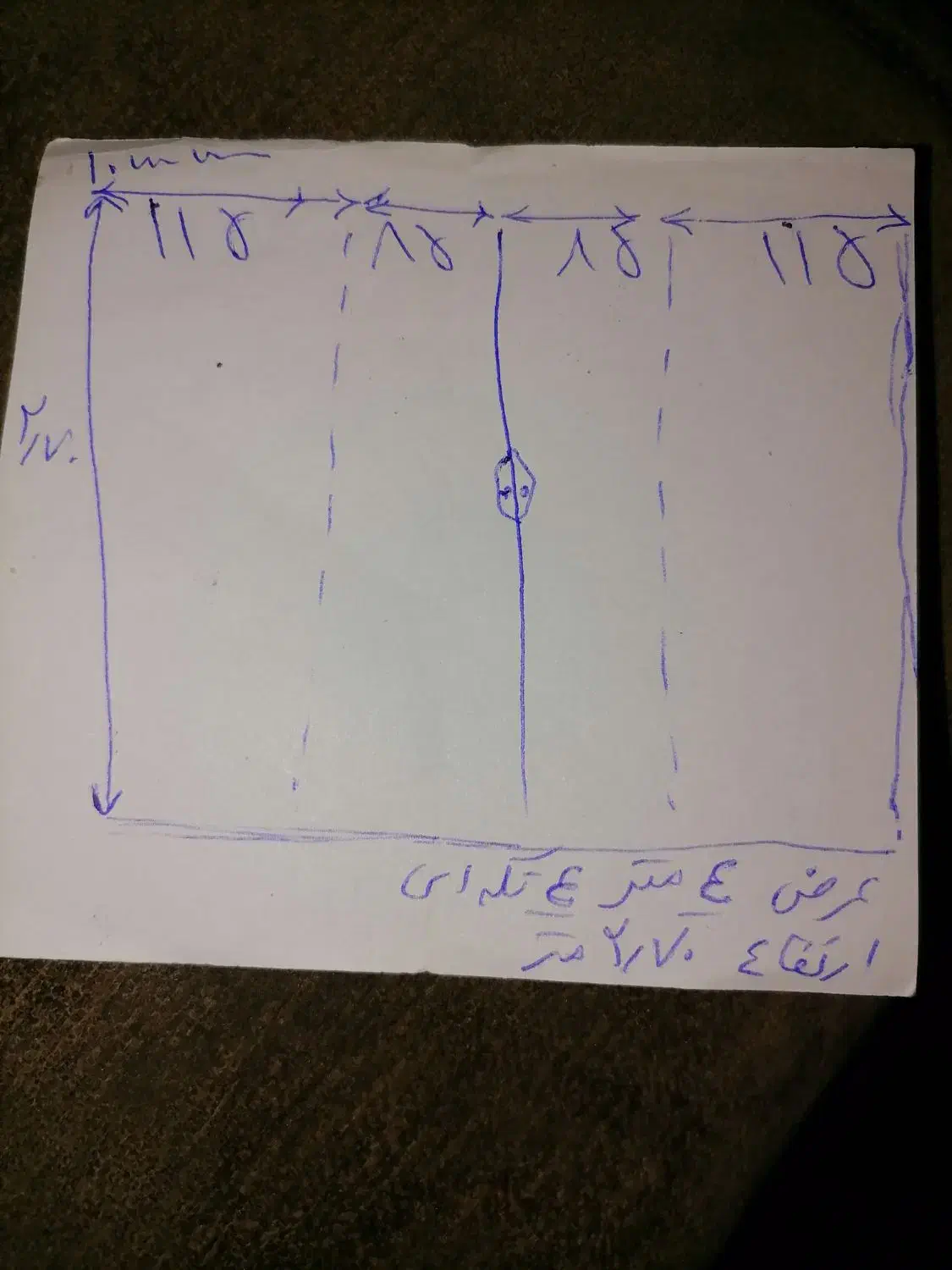 شیشه می ال فروشگاهی ۴لنگه ۴در۲.۷ نو|مصالح و تجهیزات ساختمان|تهران, جی|دیوار