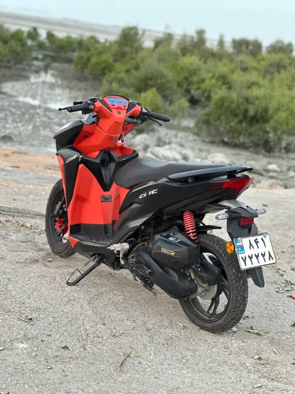 موتور کلیک درحد با مدارک کامل|موتورسیکلت|قشم, |دیوار