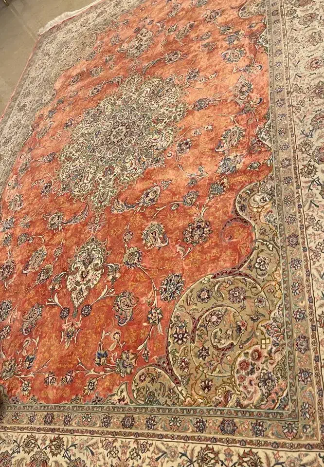 فروش لوازم منزل فرش ابریشم ماشینی جفت شش|حراج|تهران, دردشت|دیوار