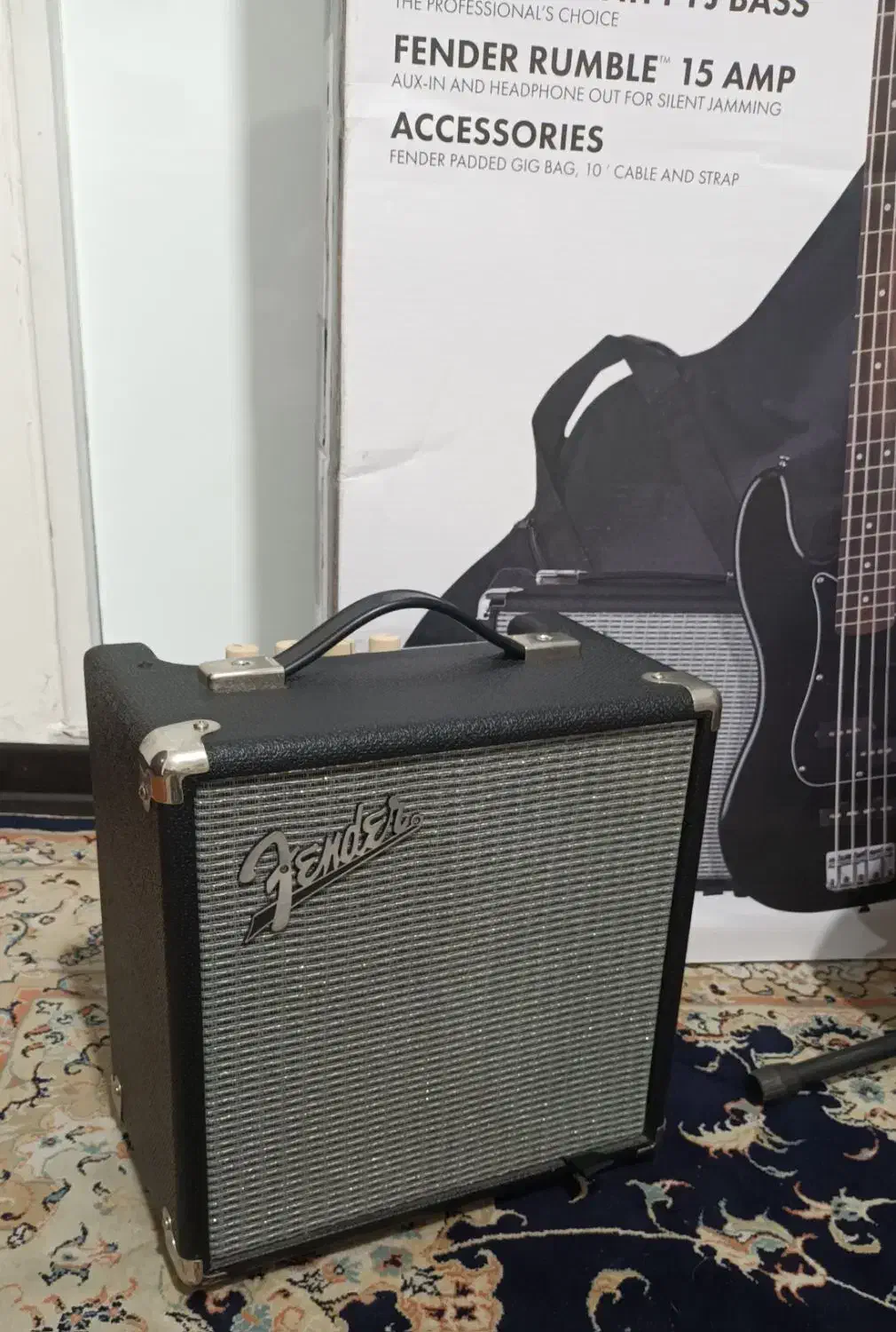 گیتار بیس فندر|گیتار، بیس، امپلیفایر|ساری, |دیوار