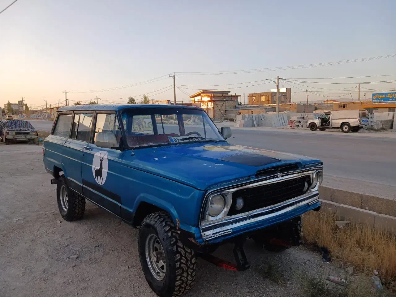 جیپ آهو 1355 آمریکایی مدارک تکمیل|خودرو کلاسیک|همدان, |دیوار