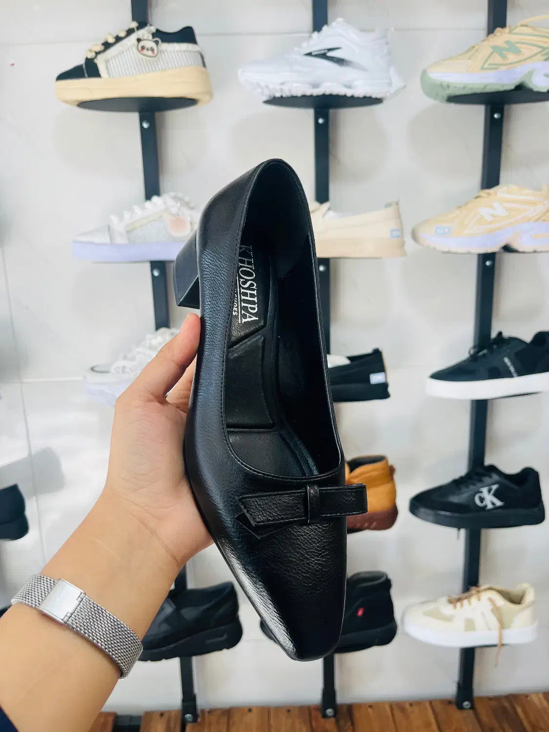 کفش مجلسی زنانه|کیف، کفش، کمربند|کاشمر, |دیوار