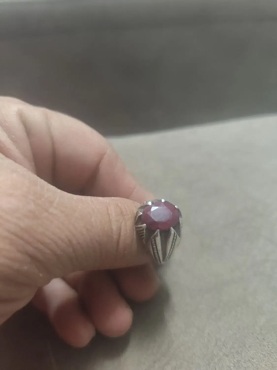 یاقوت اصل و انگشتر عقیق|جواهرات|اردکان, |دیوار