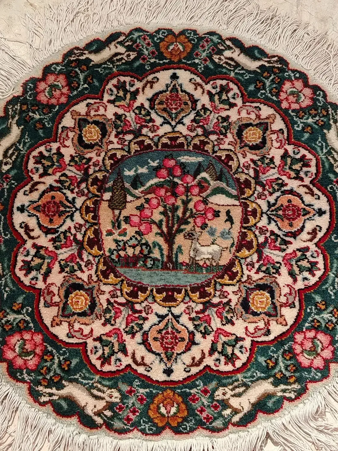 فرش دایره دستباف تبریز|فرش|تهران, تهرانپارس غربی|دیوار