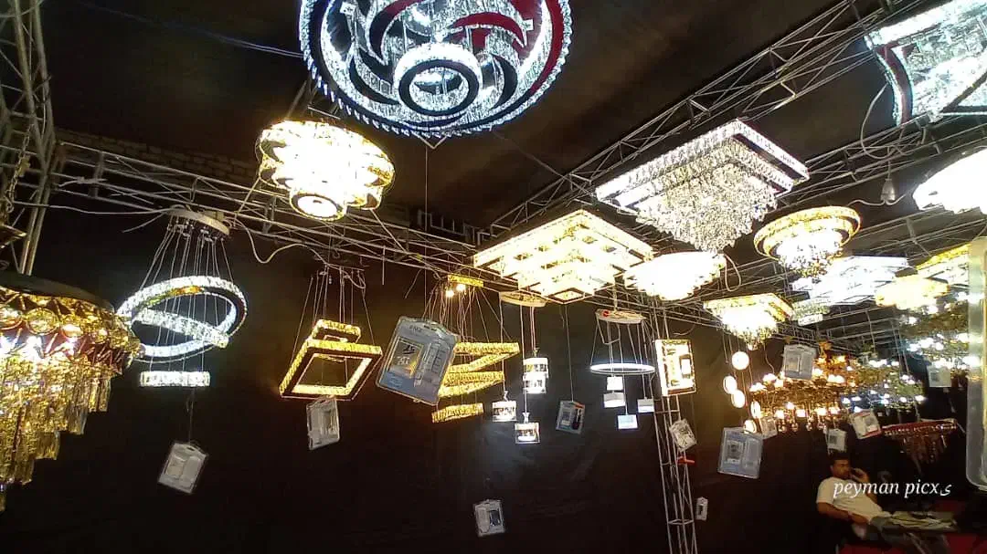لوستر به قیمت کارخانه اقساط|لوستر و چراغ آویز|دوگنبدان, |دیوار