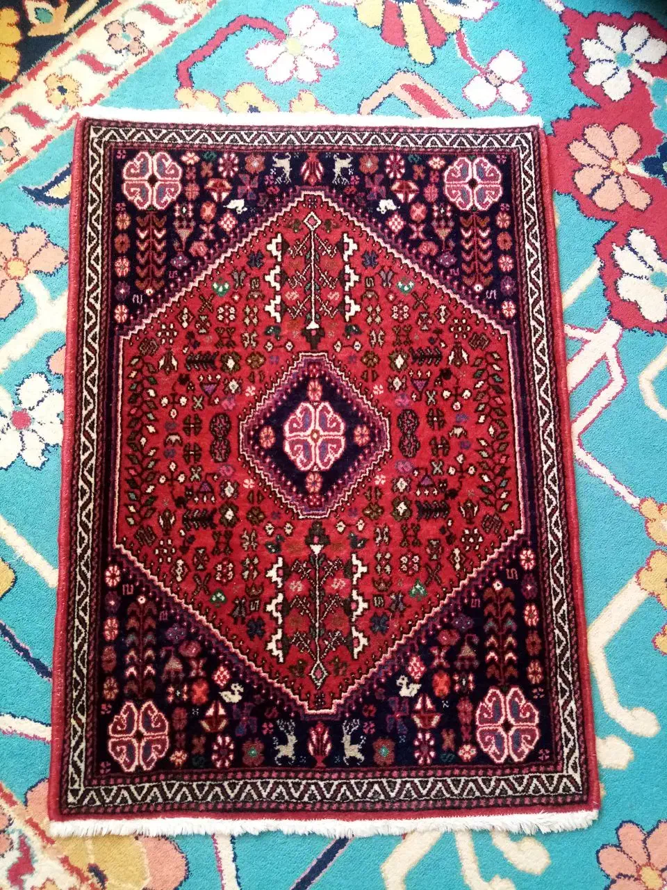 قالیچه دست بافت|فرش|شیراز, شاه قلی بیگی|دیوار