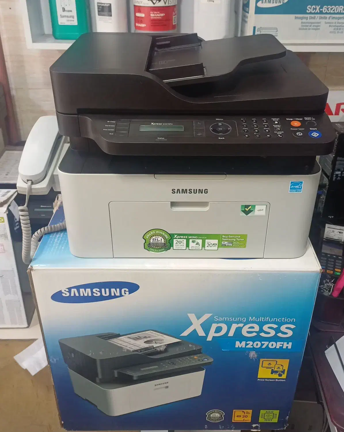 پرینتر 4کاره سامسونگ M2070FH با فکس|پرینتر، اسکنر، کپی، فکس|تبریز, |دیوار