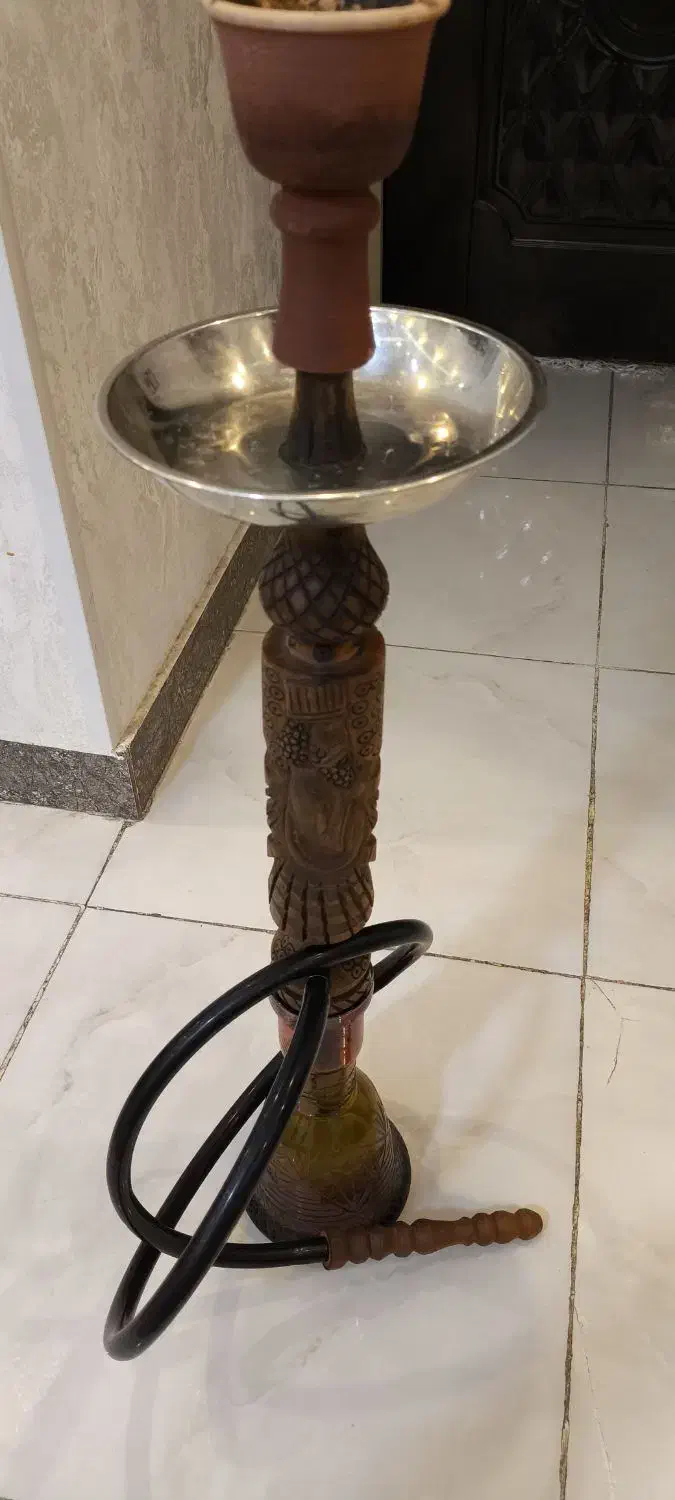 قلیان دوسیب پنج ساله،دوتنه اضافی همراه کیف|کلکسیون و سرگرمی|کرمانشاه, |دیوار