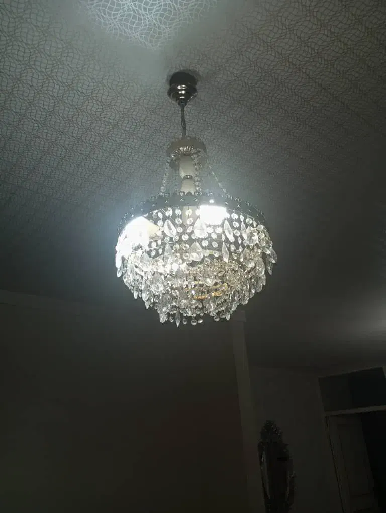 لوستر برنز|لوستر و چراغ آویز|تبریز, |دیوار