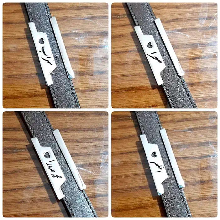 ساخت پلاک نقره دستبند چرم و گردنبند با طرح دلخواه|بدلیجات|مشهد, رسالت|دیوار