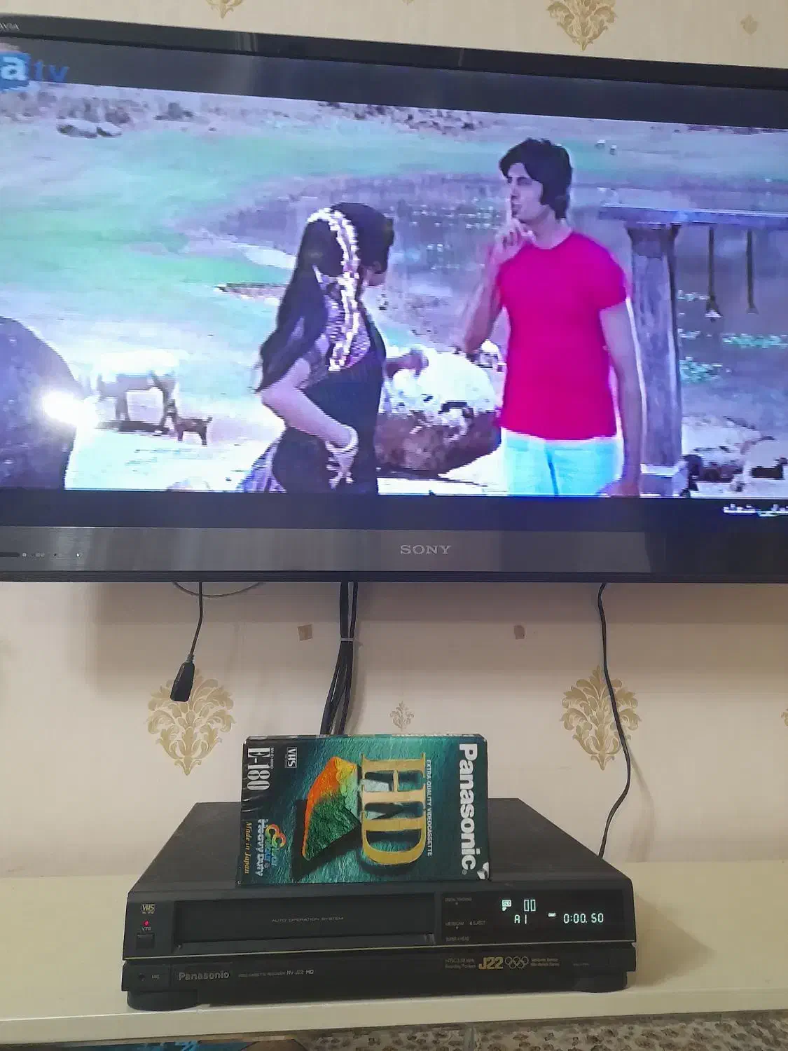 ویدیو ناسیونال p1 پاناسونیک J22|پخش‌کننده DVD و ویدیو|ری, دیلمان|دیوار