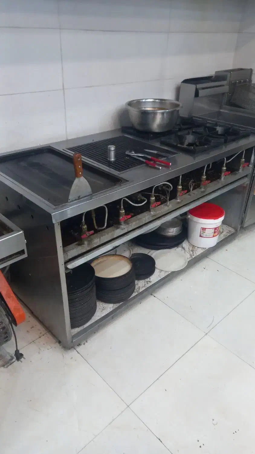 لوازم فست فود کامل در حد|کافی‌شاپ و رستوران|تهران, افسریه شمالی|دیوار