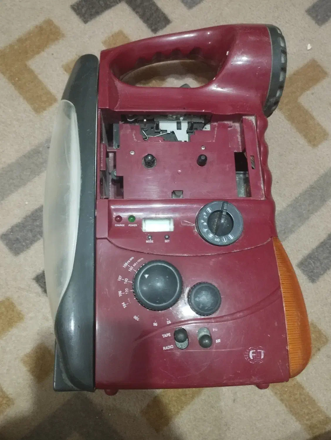 ضبط رادیو قدیمی دکوری|سیستم صوتی خانگی|بهبهان, |دیوار