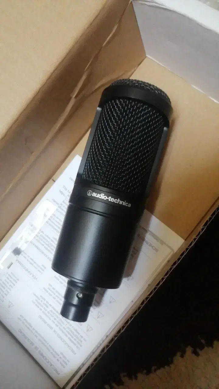 میکروفن استودیویی کاندنسر Audio-Technica AT2020|صوتی و تصویری|رشت, فلسطین|دیوار