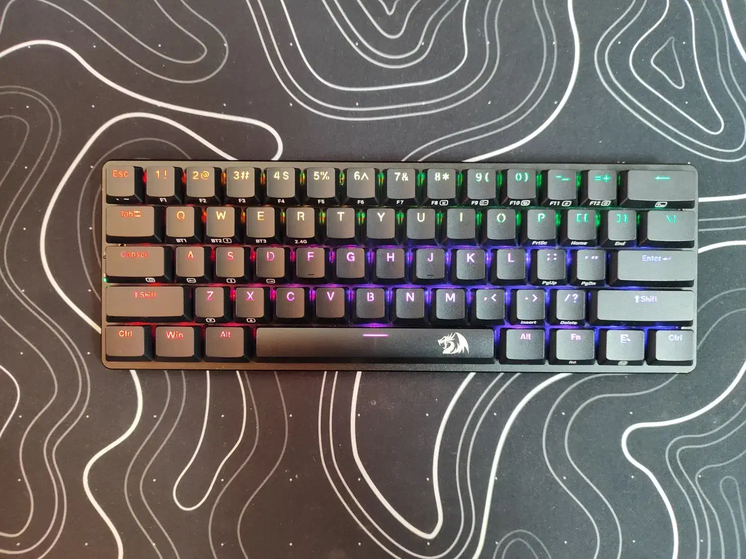 کیبورد مکانیکال  redragon K615P KBS|قطعات و لوازم جانبی رایانه|کرمان, |دیوار