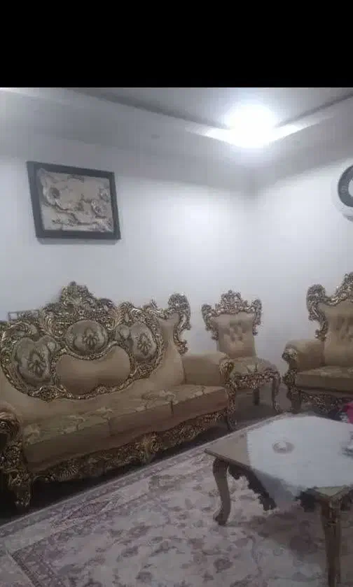 مبلمان سلطنتی ۹نفره|مبلمان خانگی و میز عسلی|اهواز, شهرک الهیه|دیوار