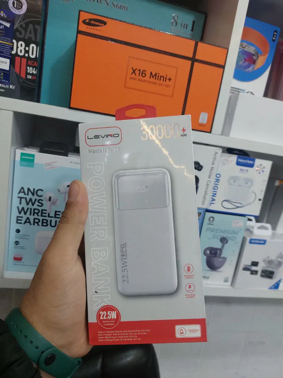 پاور بانک ۳۰۰۰۰ Levino 22/5w|لوازم جانبی موبایل و تبلت|رشت, شالکو|دیوار