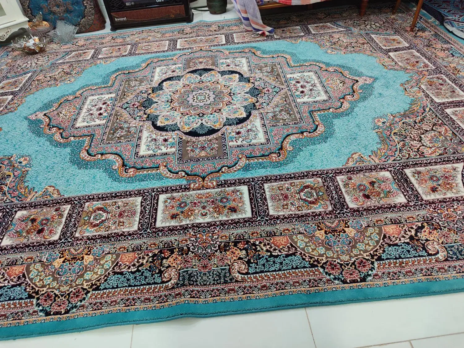 قالی|فرش|یزد, |دیوار