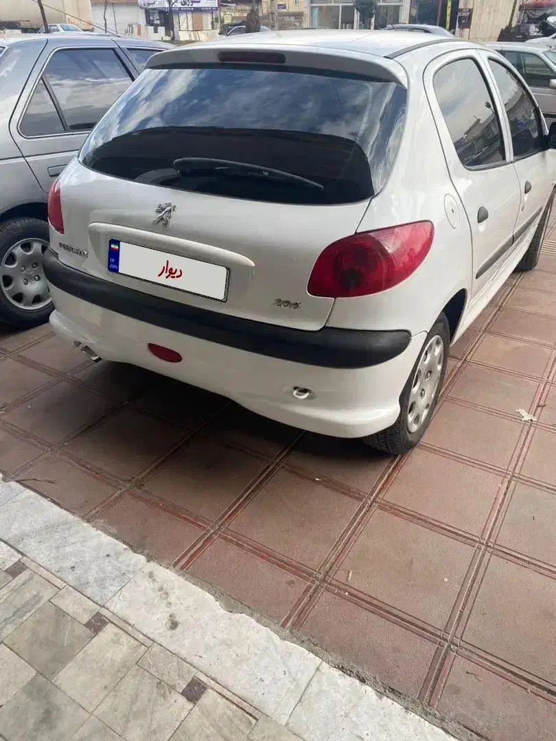 سواری ۲۰۶|خودرو سواری و وانت|تالش, هشتپر|دیوار