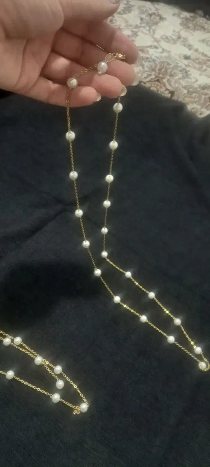 گردنبند و دستبند   زنجیر تمام استیل|بدلیجات|سنندج, |دیوار