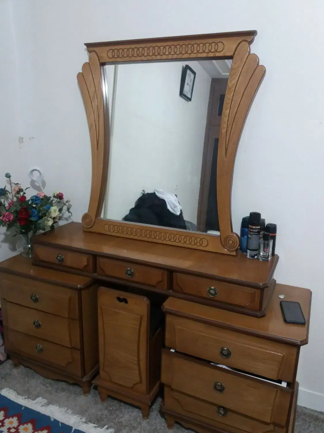 فروش تخت دونفره|تخت و سرویس خواب|شاهینشهر, عطار|دیوار