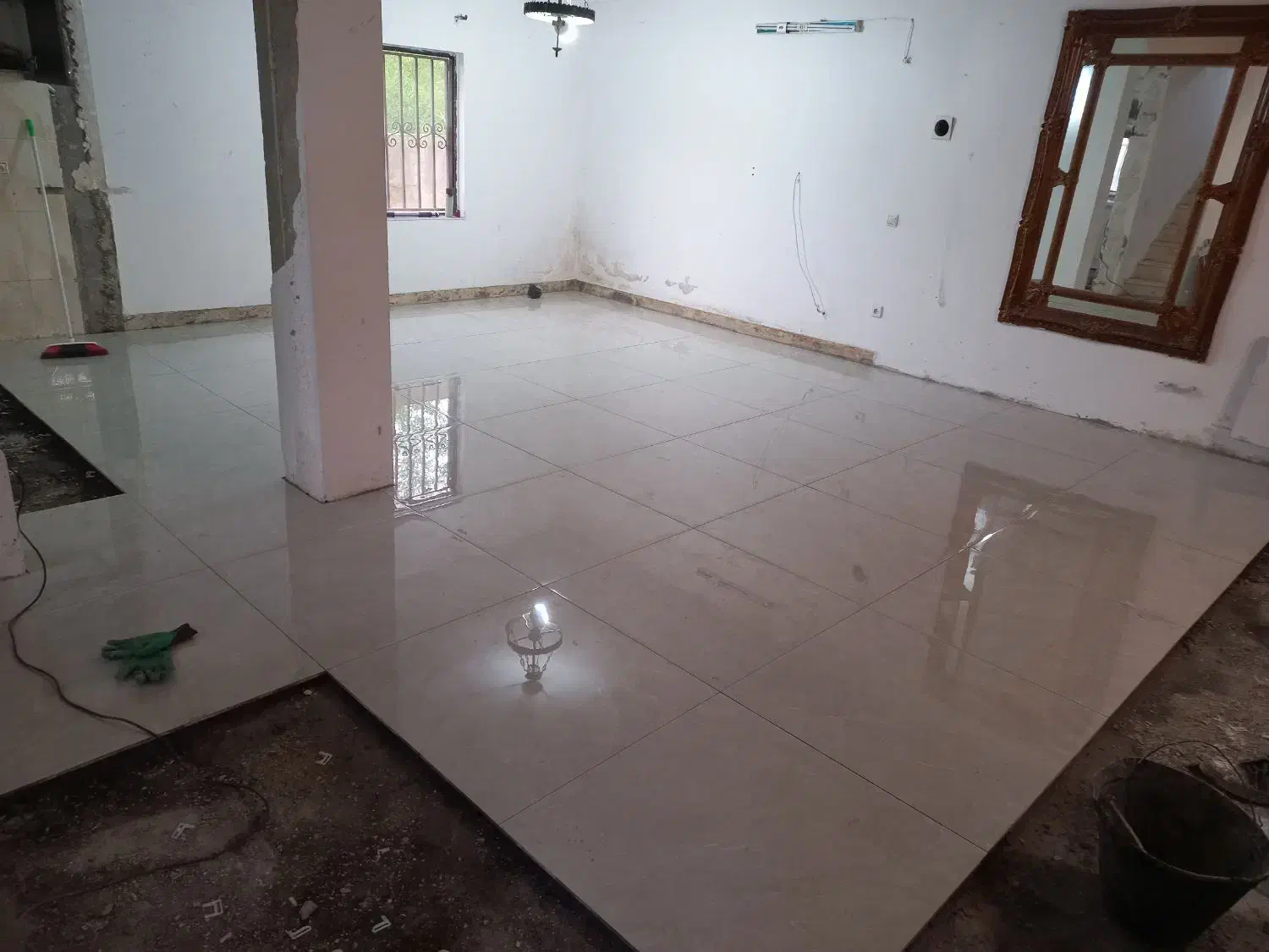 نصب سرامیک کف و بدنه|خدمات پیشه و مهارت|تنکابن, |دیوار