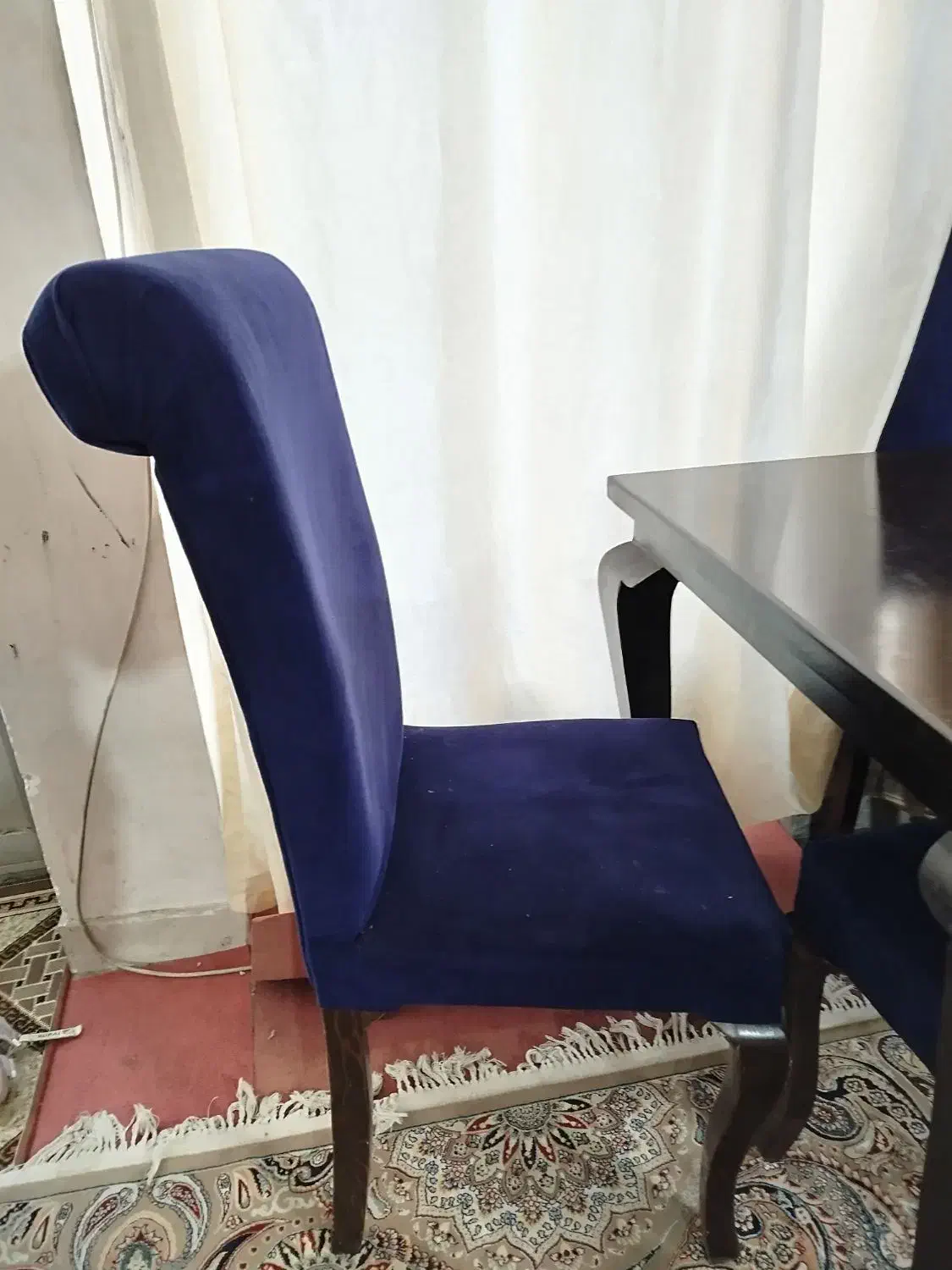 میز غذا خوری|میز و صندلی غذاخوری|ابریشم, |دیوار