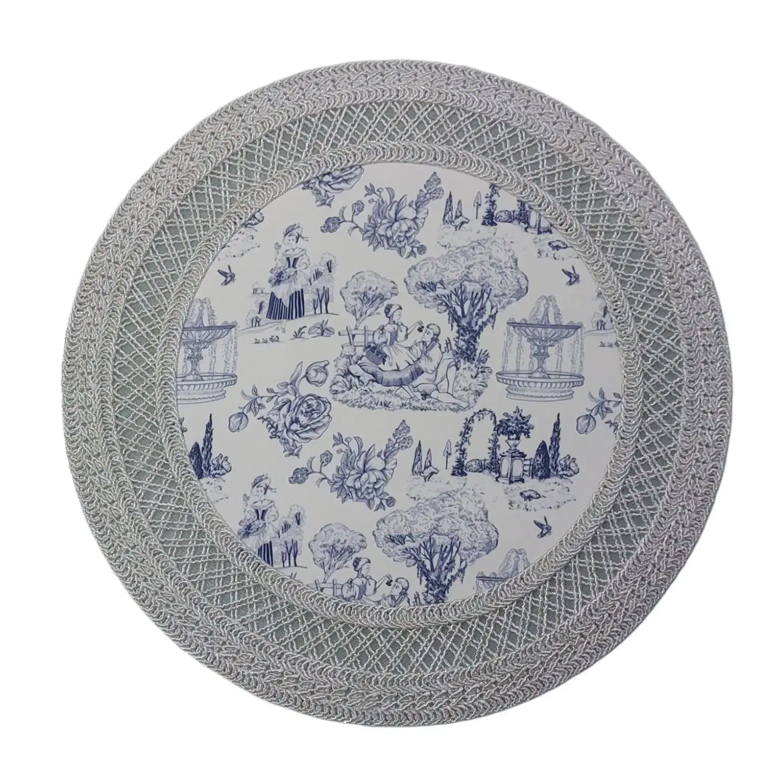 زیربشقابی مدل منظره|سفره، حوله، دستمال آشپزخانه|کرج, شهرک احمدیه|دیوار