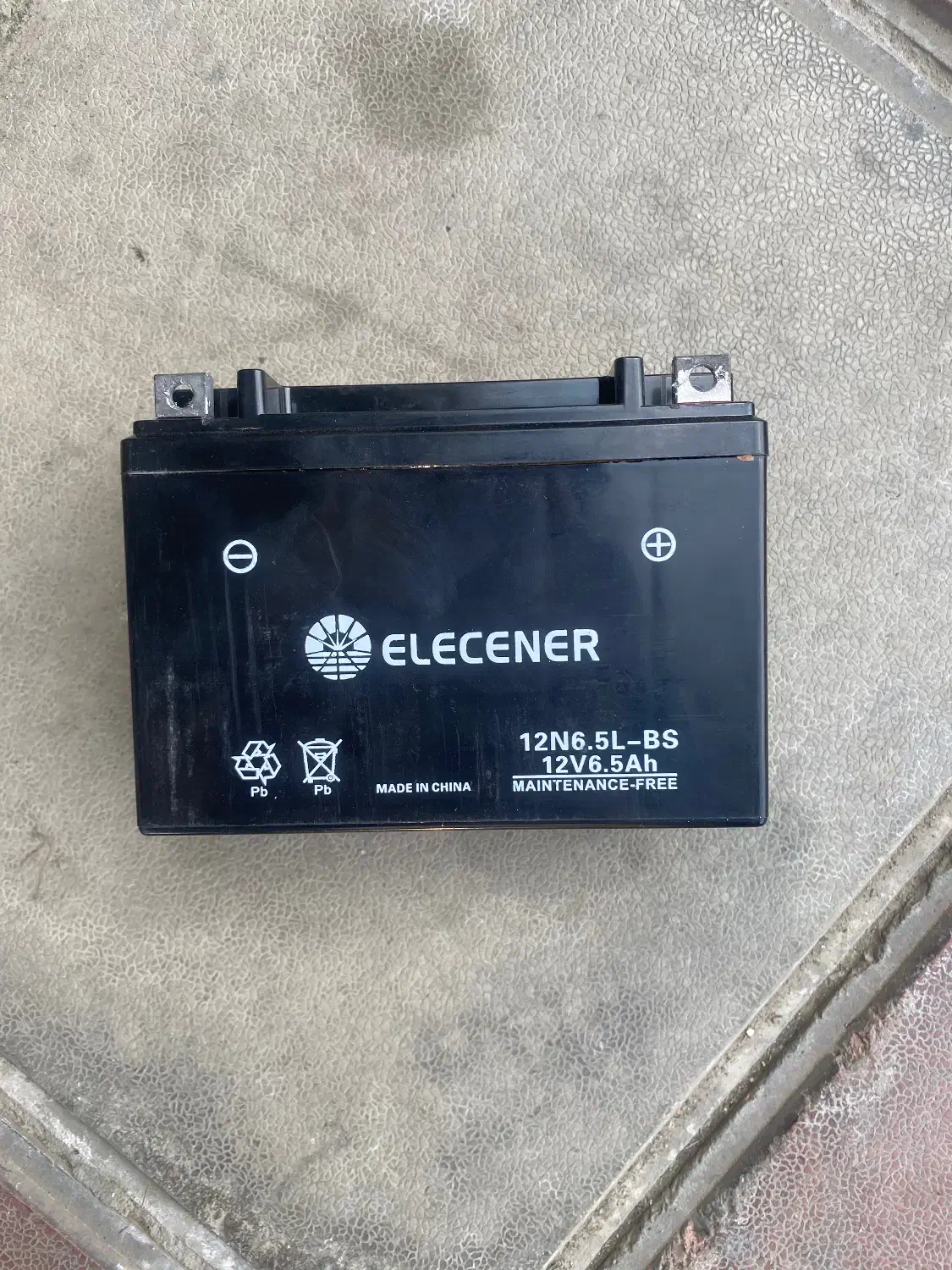 باطری موتور 12ولت ۶/۵ آمپر|قطعات یدکی و لوازم جانبی|هشتگرد, شهرک صنعتی هشتگرد|دیوار