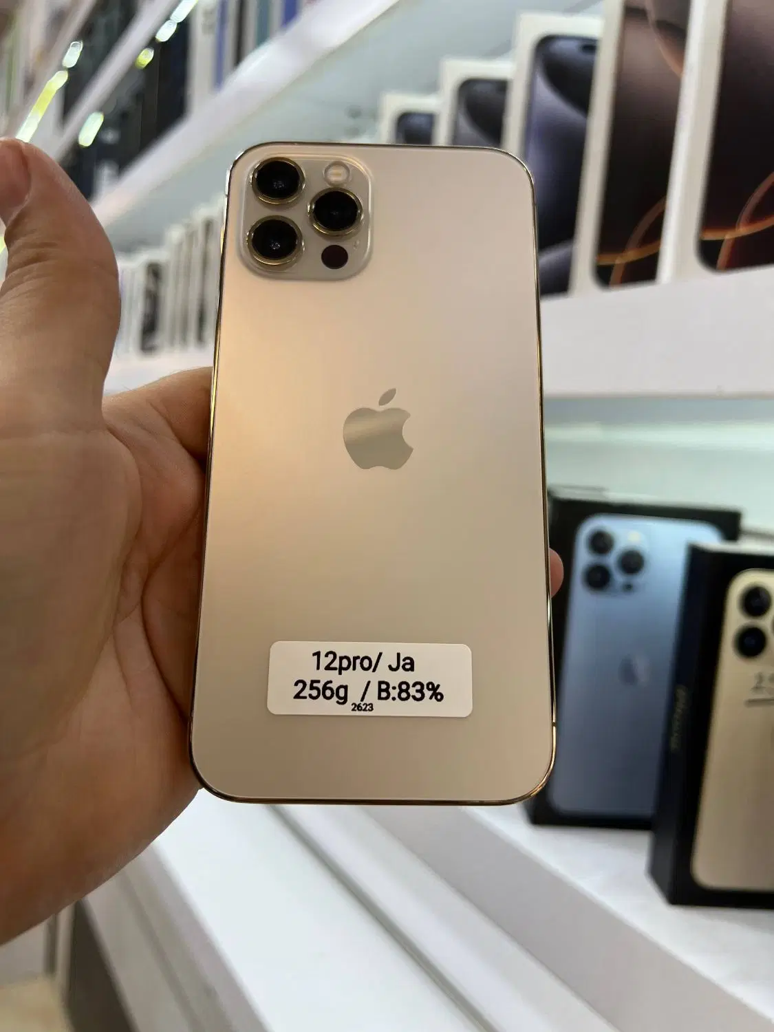 iphone 12pro zaa gold ایفون|موبایل|همدان, |دیوار