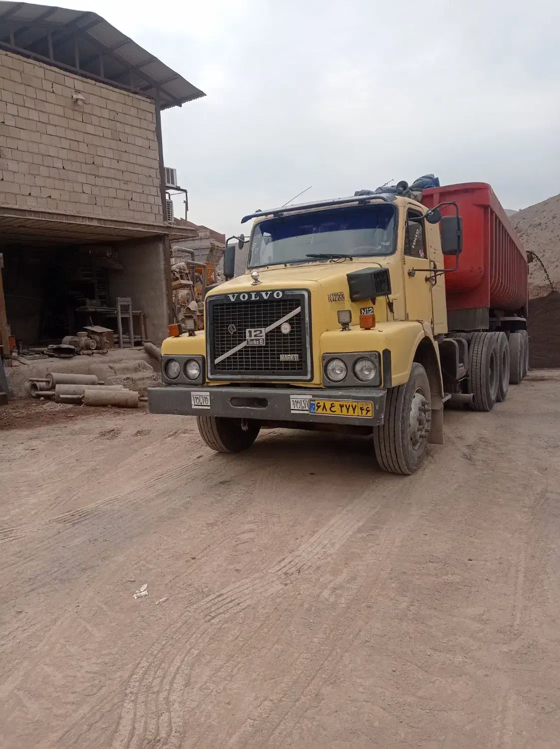 ولوو سوزونی مدل 62|خودرو سنگین|لوشان, |دیوار