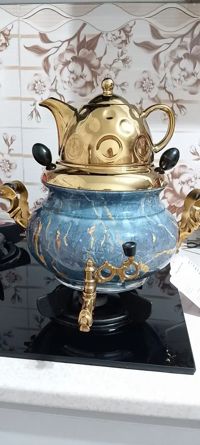 سماور گازی سه کاره نو|سماور، چای‌ساز، قهوه‌ساز|رشت, سلیمانداراب|دیوار