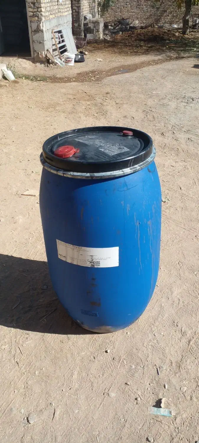 بشکه پلاستیکی ۲۲۰ لیتری جنس المانی|مصالح و تجهیزات ساختمان|فریدونشهر, |دیوار